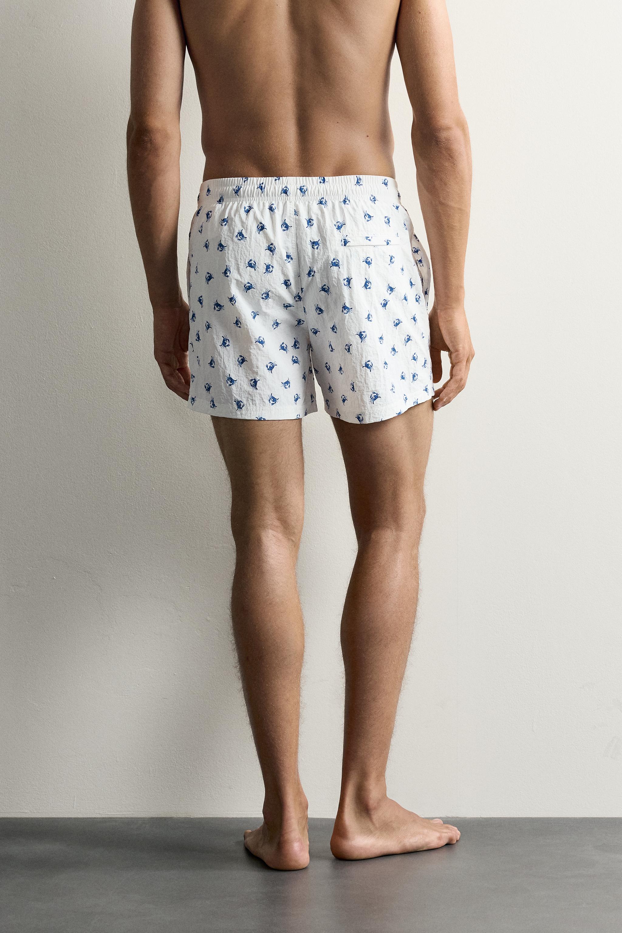 CRAB PRINT SWIMSUIT